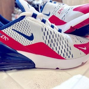 Nike AirMax 270 USA Running RARE Red White&Blue Size 8.5 mens 10.5 women